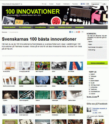Inspireras av innovationer - skapa egna innovationer